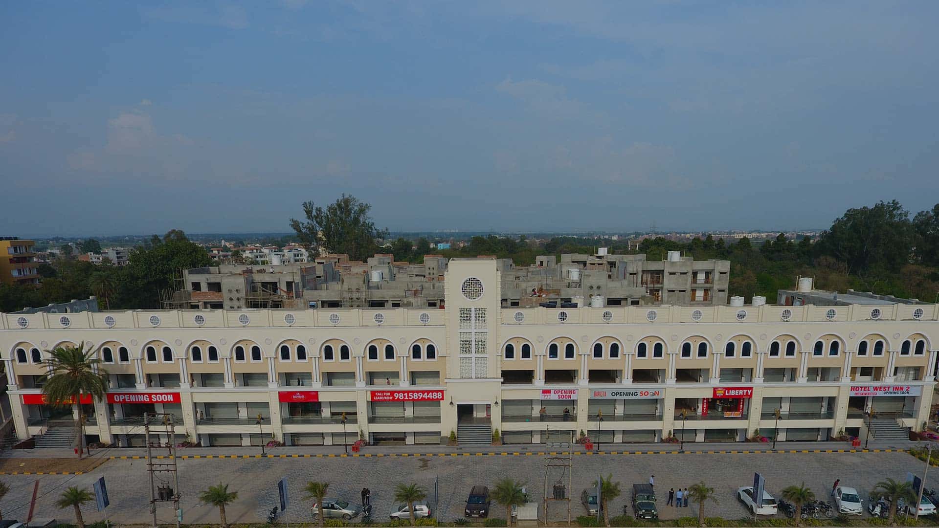Ready to Move Highway facing Showrooms